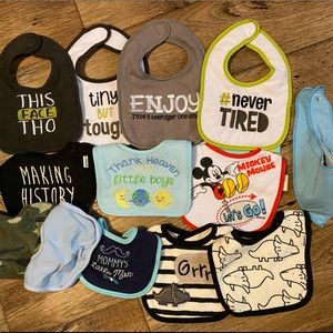 Baby boy bibs